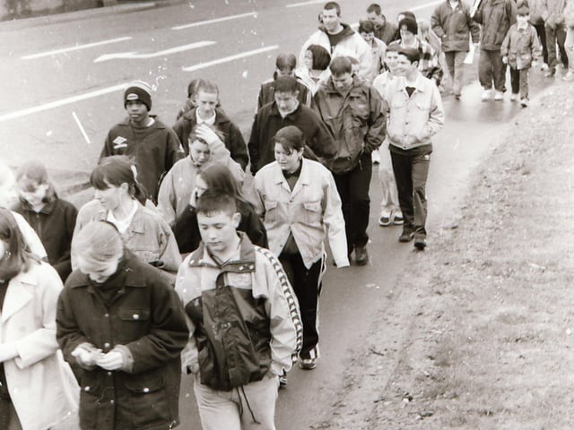 A sponsored walk organised by St. Peter's Church of Ireland.