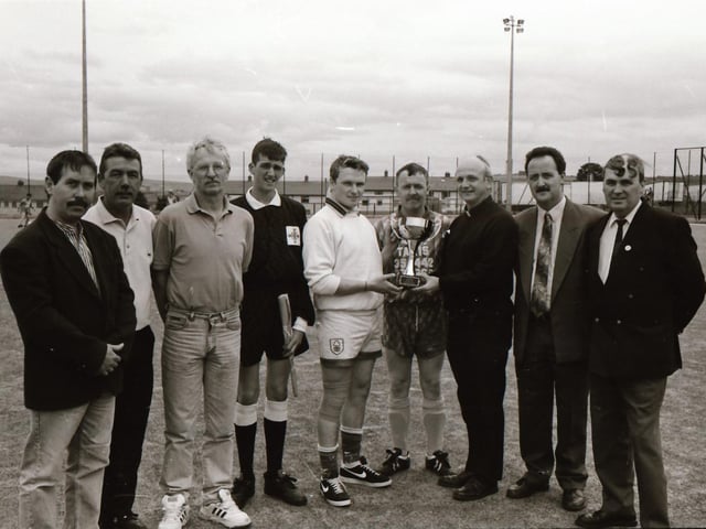 Creggan parish football final.