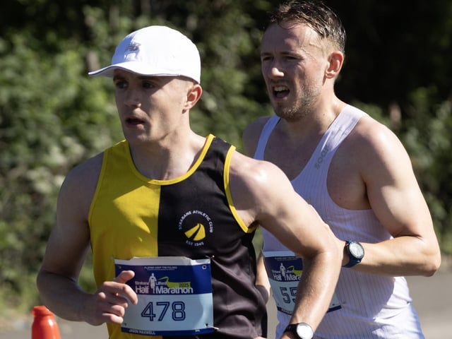 Jason Maxwell of Strabane AC.