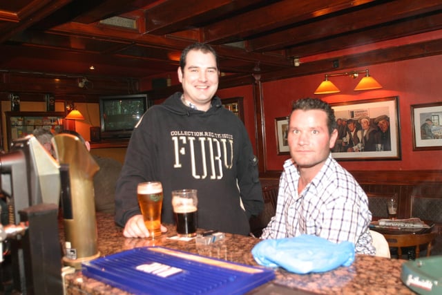 Punters enjoying The Loft Bar in 2004.