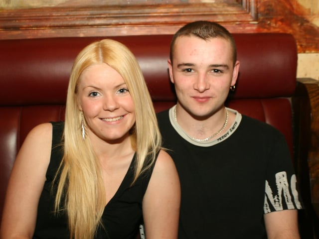 Out partying with friends and family at the pub.