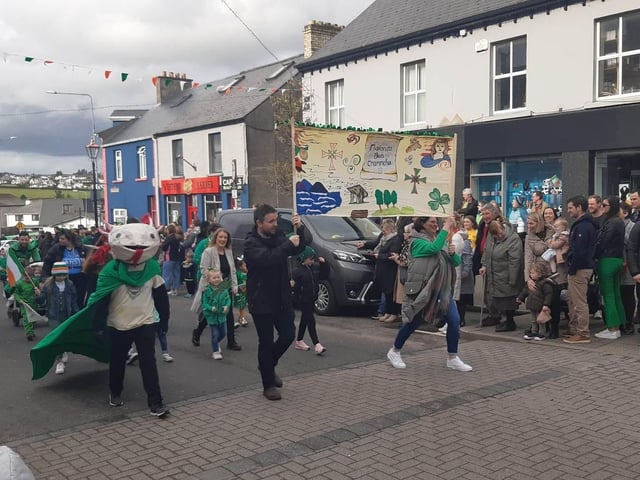 Buncrana St Patrick's Day parade 2023.