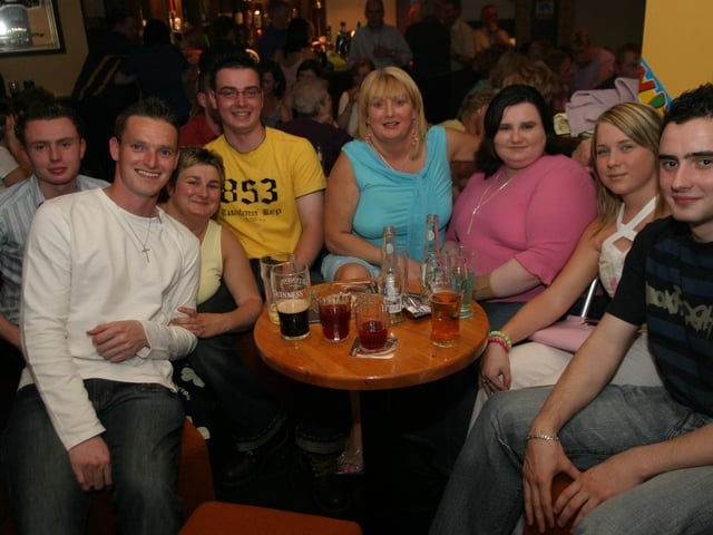Party celebrations back in June 2004.