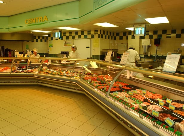 Centra in Carndonagh, january 2003.