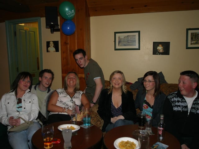 Party pictures from 2004. Melissa Crockett
