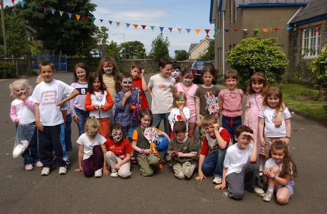 Children from Culmore Primary School enjoy the fun day held on Saturday last. (2406PG103)