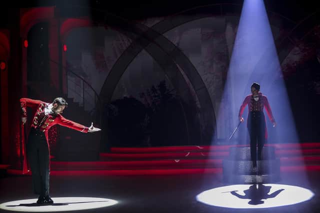 Singer Brooke Scullion with her Dance Partner Robert Rowinski during Dancing With The Stars Series 6 .
Pic : Kyran O’Brien/kobpix