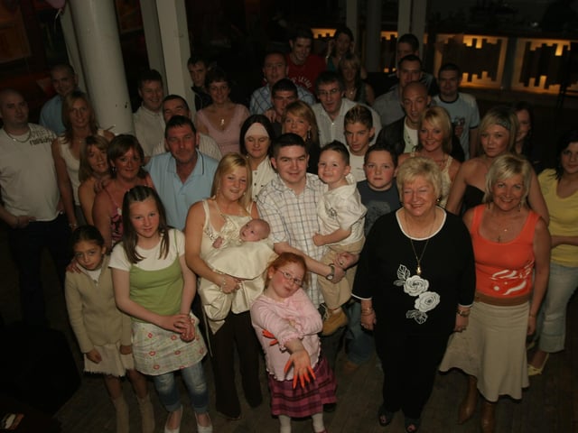 Teigan McMonagle's baptism.