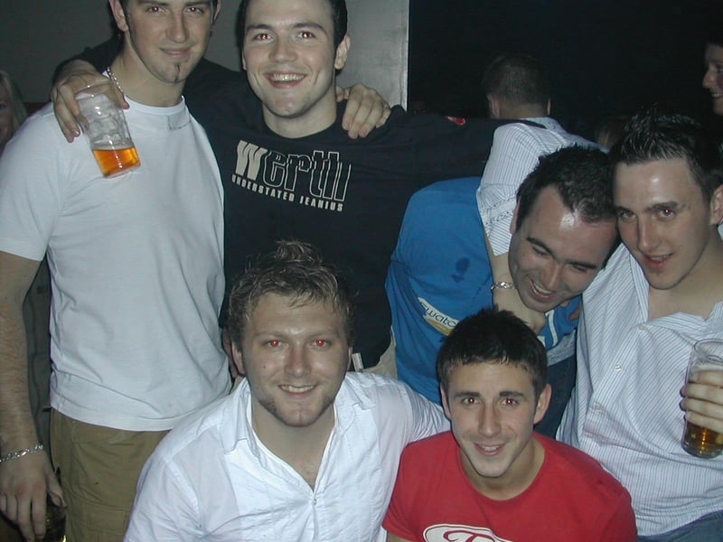 A night out in Sugar Niteclub in Derry in September 2003