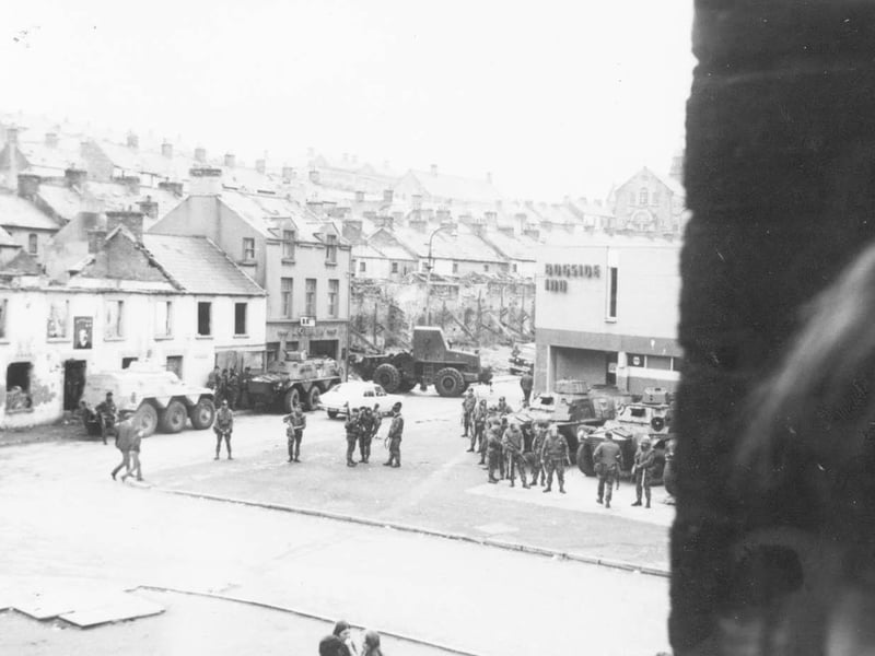 Pictures of Derry during the troubles from the Derry Journal Archive