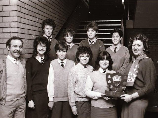 Schools debating final at Magee.