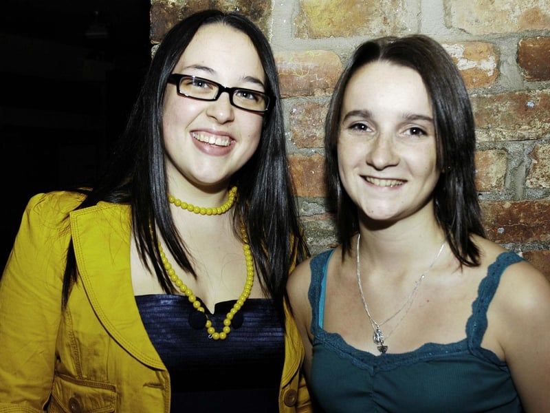 Angela pictured with her friend Kerry. : .