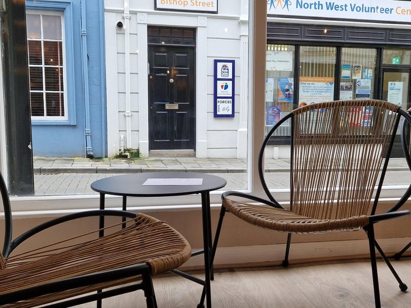 Hive Café on London Street, Derry.