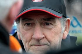 Derry senior football manager Mickey Harte. Photo: George Sweeney