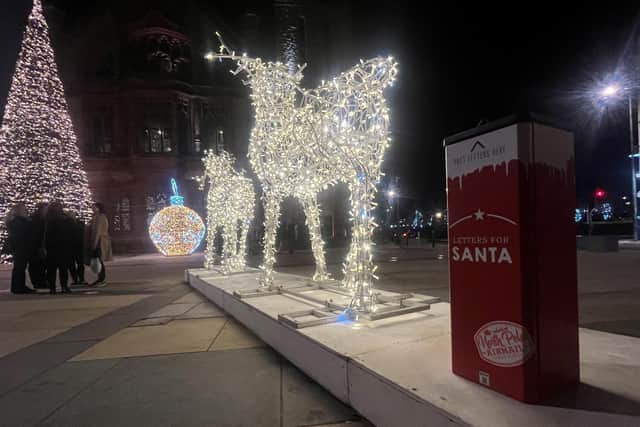 Children in Derry and Strabane have been writing their letters to Santa Claus this Christmas and can post them directly to the North Pole through a special Post Box in Guildhall Square.