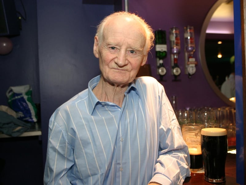 Party time back in 2004: James Grant.