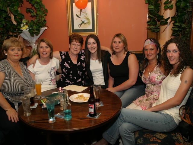 Parties and celebrations in Derry back in July 2004. Bridie Elvin