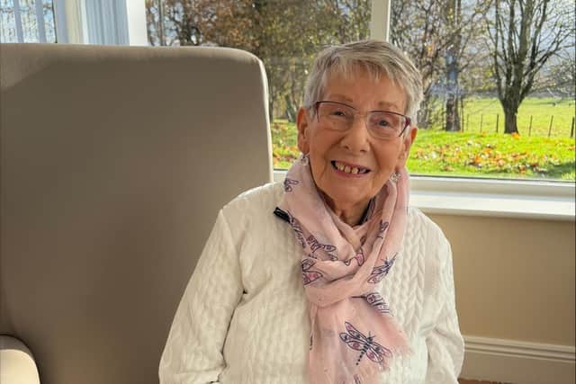 Isabella enjoying Day Therapy services at the Foyle Hospice.