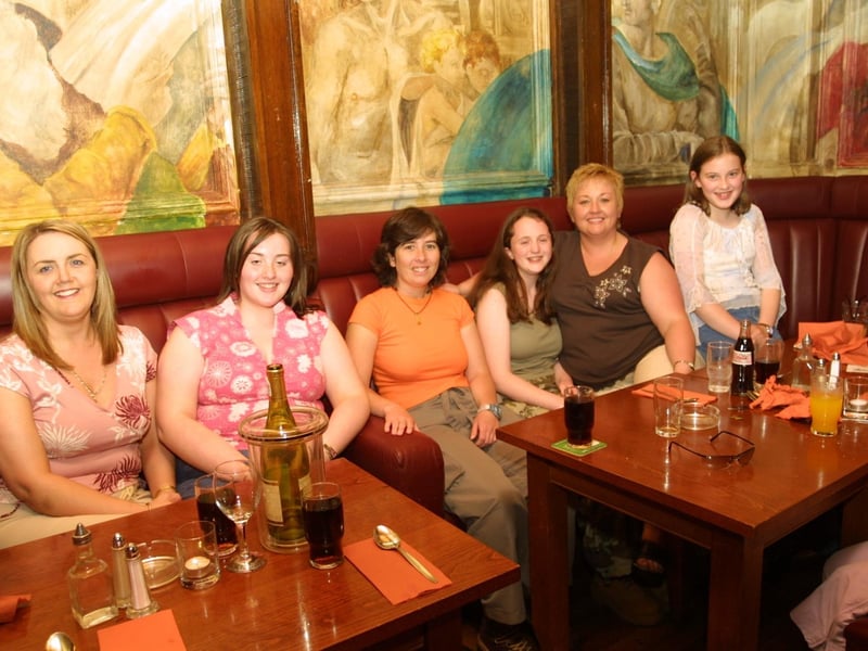 Pictures of Derry people partying in June and July 2003