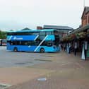 The bus depot on Foyle Street.