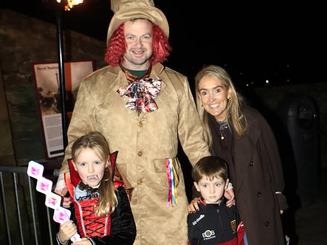 Awakening the Walled City Trail, celebrating the 40th anniversary of the Derry Halloween Festival. (Photo - Tom Heaney, nwpresspics)