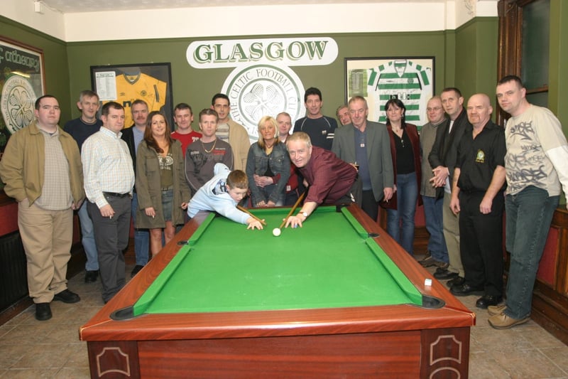 A night in The Celtic Bar in Derry back in February 2004.