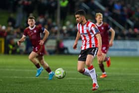Michael Duffy has been in a superb form for Derry City so far this season.