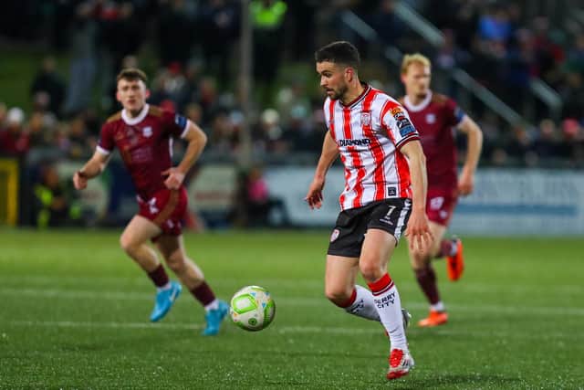 Michael Duffy has been in a superb form for Derry City so far this season.