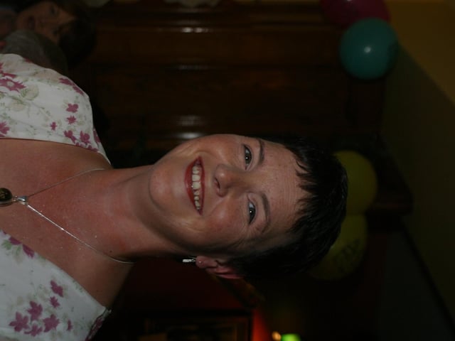 Roisin McLaughlin's 40th birthday, 20 years ago.