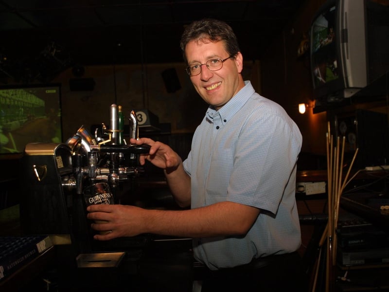 Pictures of birthdays, fundraisers and pub outings in July 2003