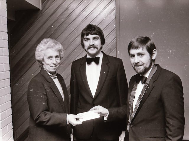 Presentations in April 1985.