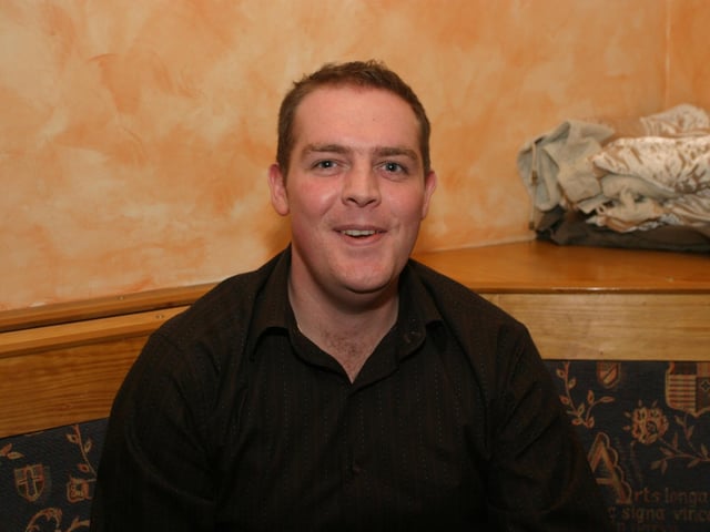 Pictures of Derry people partying in November 2003