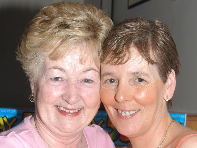 Rose McCafferty's 50th birthday.