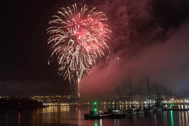 Derry Halloween fireworks display