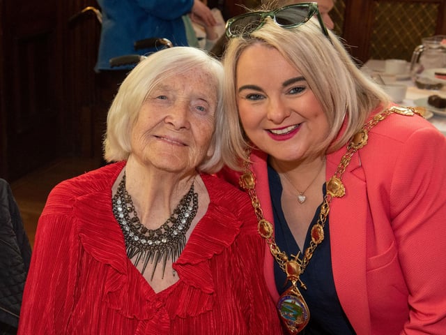 Mayor Councillor Sandra Duffy held the final tea dance of her term on Wednesday.