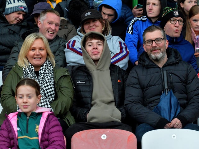 Fans at Celtic Park for the on Sunday afternoon. Photo: George Sweeney