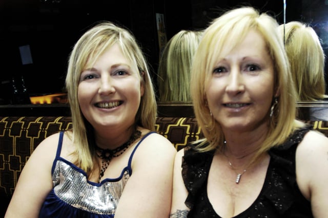 Karen Sheils and Lilly McConaghey pictured enjoying their night at the Strand Bar.3011PGILL10                                