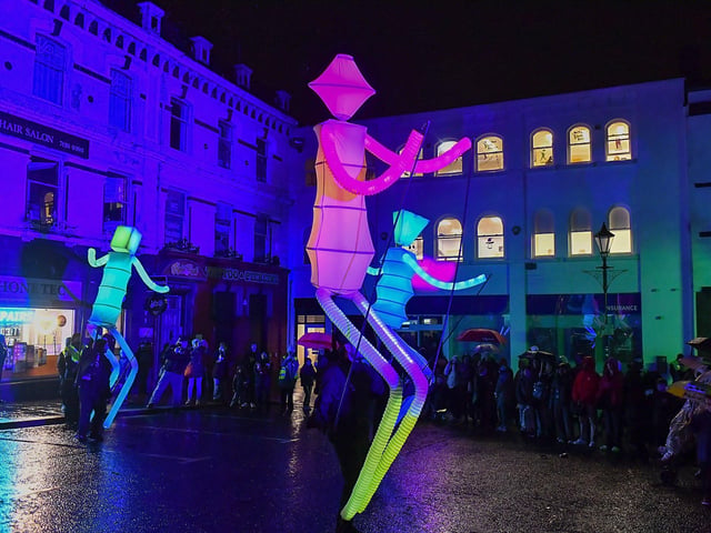Entertainment in the Diamond. Photo: George Sweeney