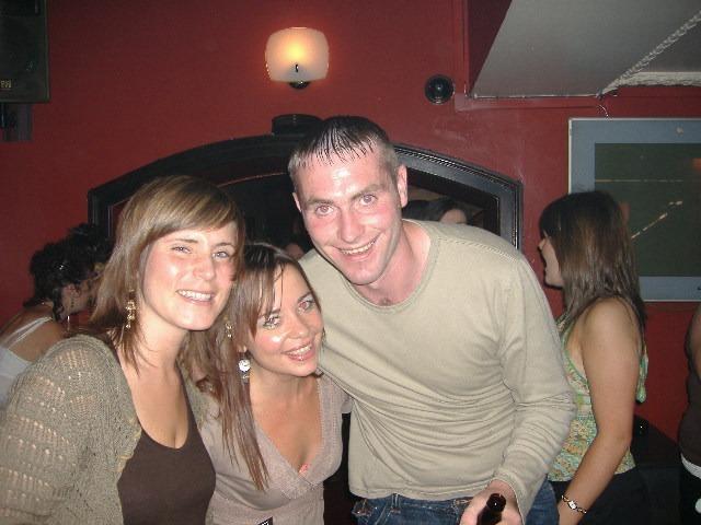 Derry people partying in pubs in the city in August 2005.