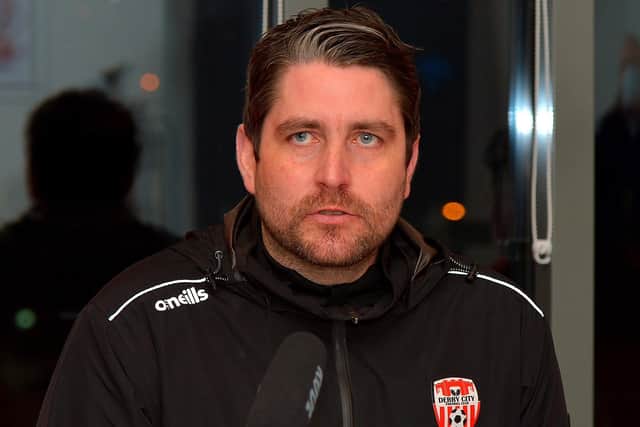 Derry City boss Ruaidhrí Higgins insists FAI Cup final places are still up for grabs.