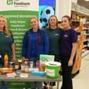 Foyle Network Foundation has thanked shoppers at Tesco after more than 1,230kg of food was collected during a recent food drive at the Lisnagelvin and Quayside stores.