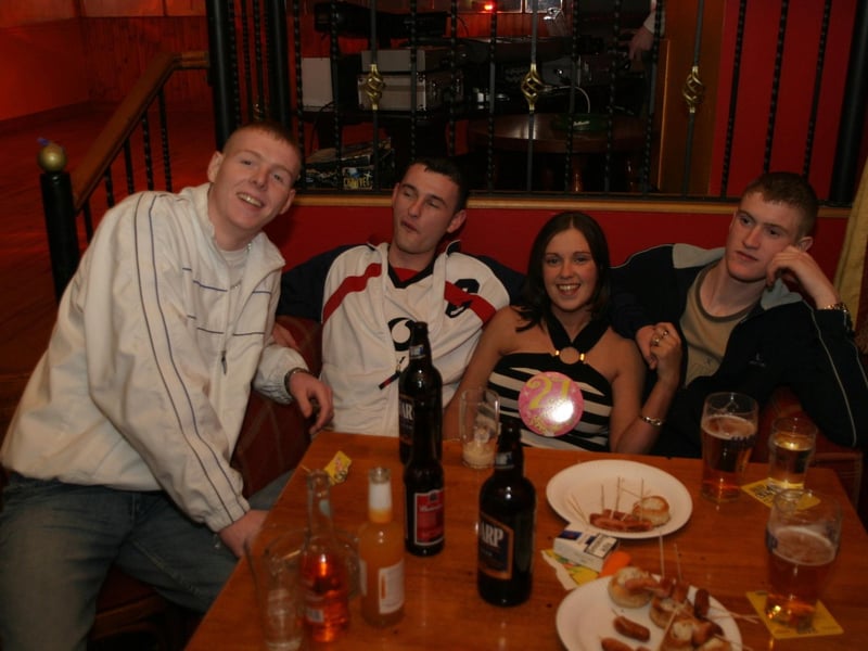 Party time back in 2004: Stephanie Gill.