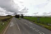 Emergency services are at the scene of a single vehicle collision on a rural road south west of Strabane.