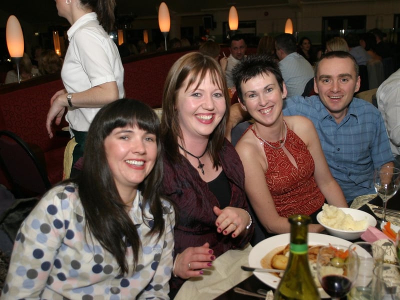 Christmas parties in Derry in December 2003.