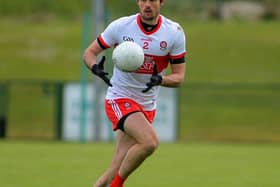 Chrissy McKaigue has seen both sides of league football during his distinguished county career. Photo: George Sweeney. DER2121GS – 008