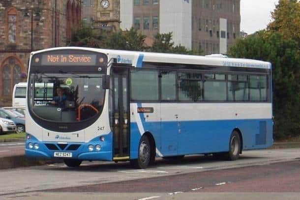 Ulsterbus fares will rise by 7% on average.