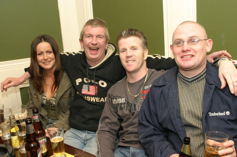 A night in The Celtic Bar in Derry back in February 2004.