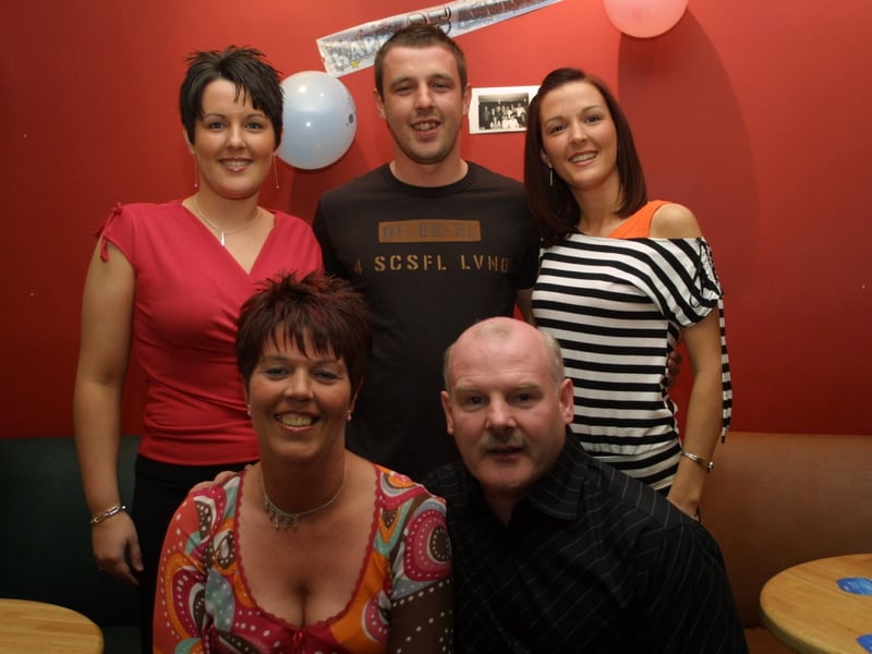 Pictures of Derry people partying in June and July 2003