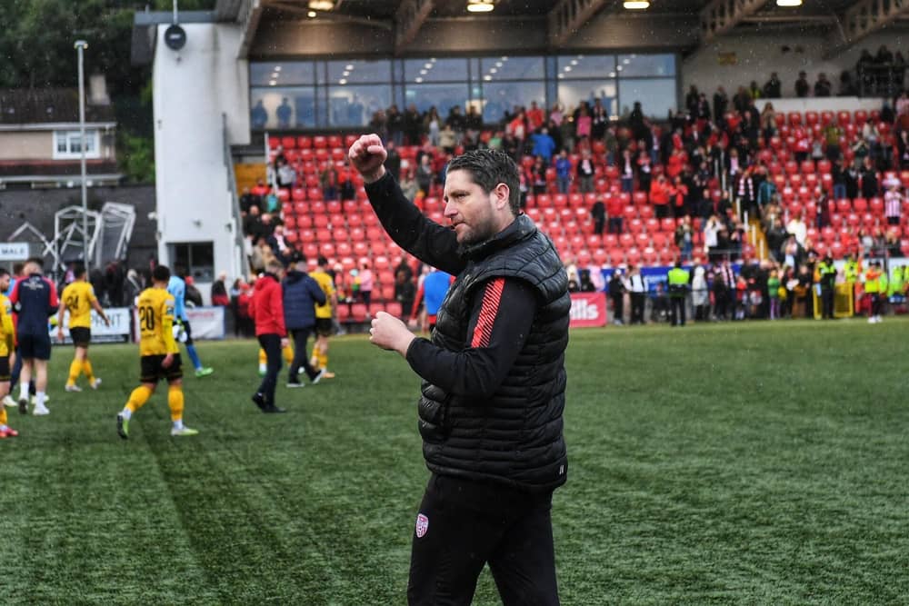 Ruaidhri Higgins reckons Derry City showed they're made of the right stuff after a battling draw against Shels.