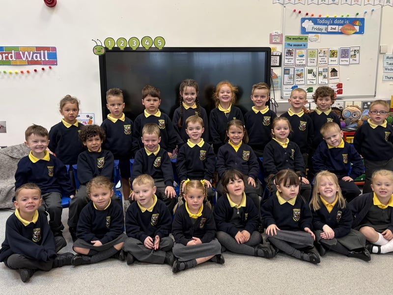 Ms McAllister's P1A Class, Ebrington Primary School.